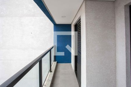 Varanda da Sala de apartamento à venda com 2 quartos, 46m² em Centro, Diadema