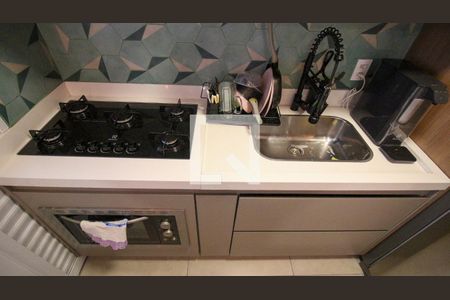 Sala/Cozinha de apartamento para alugar com 2 quartos, 41m² em Sítio da Figueira, São Paulo