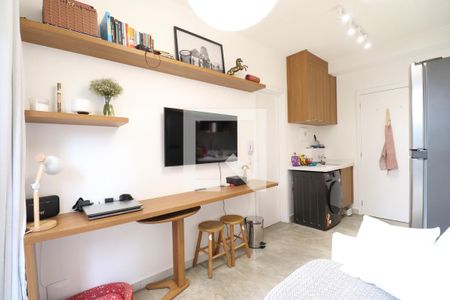 Sala/Cozinha de apartamento para alugar com 1 quarto, 33m² em Parque Industrial Tomas Edson, São Paulo