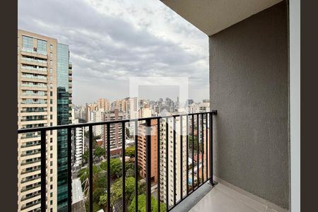 Sacada de apartamento para alugar com 1 quarto, 27m² em Campo Belo, São Paulo