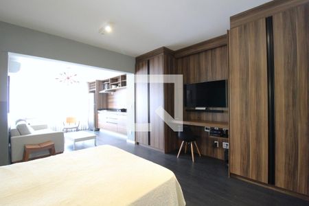 Suíte de kitnet/studio para alugar com 1 quarto, 45m² em Vila Olímpia, São Paulo