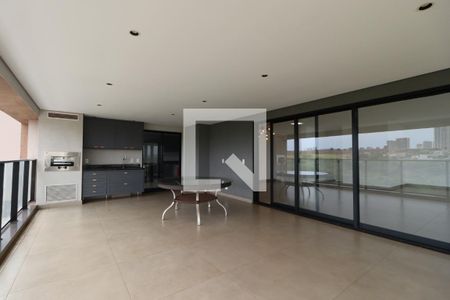 Sacada da Sala de apartamento para alugar com 4 quartos, 295m² em Bonfim Paulista, Ribeirão Preto