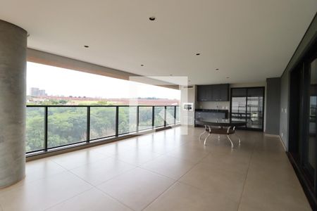 Sacada da Sala de apartamento para alugar com 4 quartos, 295m² em Bonfim Paulista, Ribeirão Preto