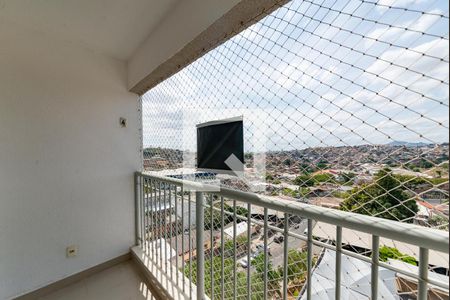 Varanda da Sala de apartamento à venda com 3 quartos, 70m² em Vila Amaral, Belo Horizonte