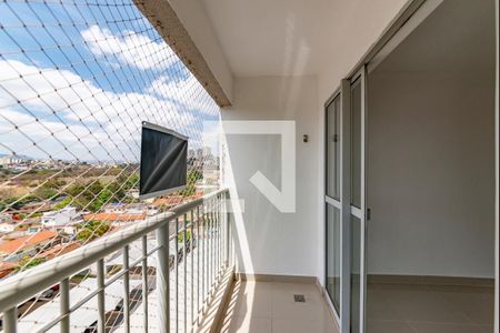 Varanda da Sala de apartamento à venda com 3 quartos, 70m² em Vila Amaral, Belo Horizonte