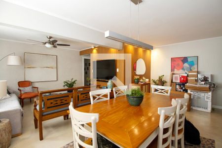 Sala de Estar e Jantar de apartamento para alugar com 3 quartos, 115m² em Jardim Paulista, São Paulo