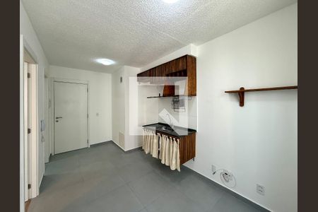 Sala/Cozinha de apartamento à venda com 1 quarto, 24m² em Santo Amaro, São Paulo