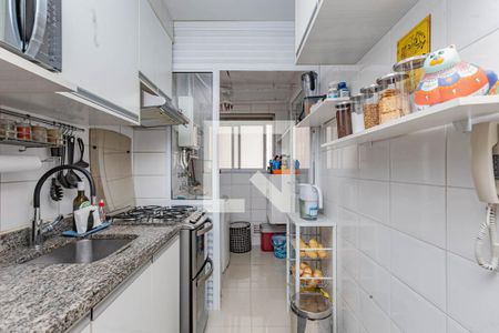 Cozinha e Área de Serviço de apartamento à venda com 2 quartos, 65m² em Vila Vera, São Paulo