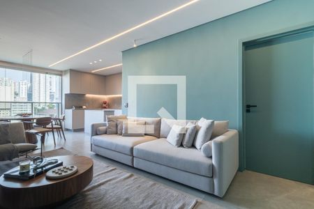 Sala de apartamento à venda com 2 quartos, 86m² em Perdizes, São Paulo