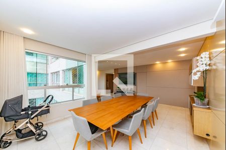 Sala de apartamento à venda com 4 quartos, 152m² em Buritis, Belo Horizonte