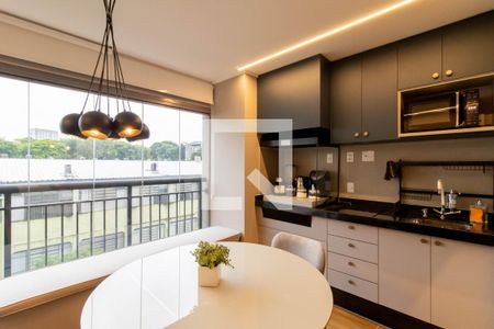 Varanda Integrada de kitnet/studio para alugar com 0 quarto, 39m² em Vila Camargos, Guarulhos