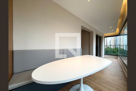 Sacada de apartamento para alugar com 1 quarto, 52m² em Jardim das Acacias, São Paulo