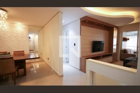 Sala de apartamento para alugar com 3 quartos, 152m² em Canto do Forte, Praia Grande