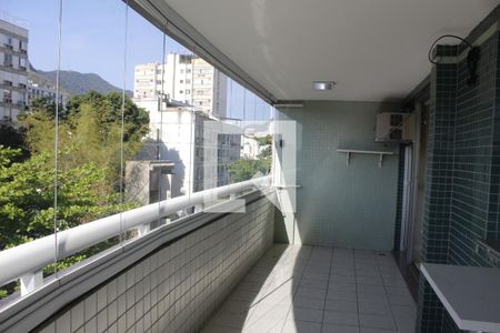 Varanda da Sala de apartamento para alugar com 3 quartos, 94m² em Tijuca, Rio de Janeiro