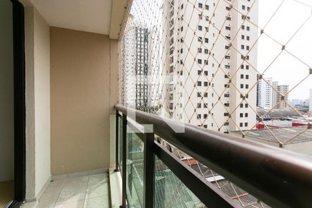 Varanda da Sala de apartamento para alugar com 2 quartos, 57m² em Chácara Santo Antônio (zona Leste), São Paulo