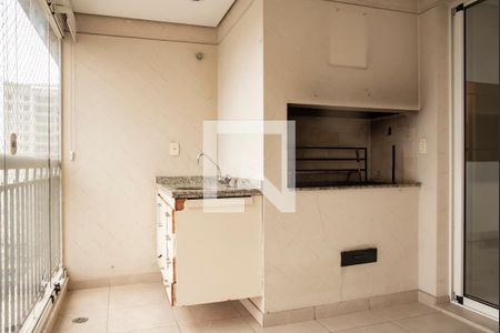 Varanda gourmet  de apartamento à venda com 3 quartos, 130m² em Vila Clementino, São Paulo