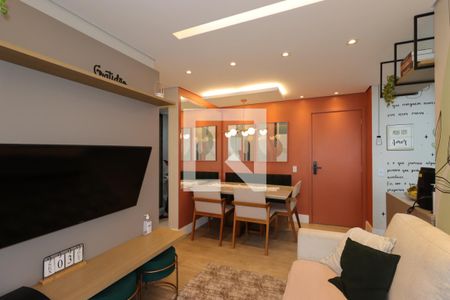 Sala de apartamento à venda com 2 quartos, 53m² em Vila Curuçá, Santo André