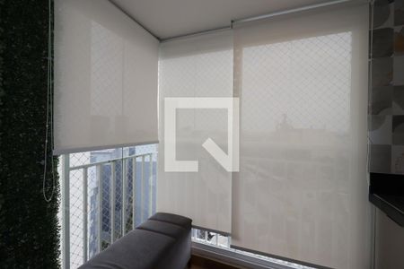 Varanda Gourmet de apartamento à venda com 2 quartos, 53m² em Vila Curuçá, Santo André