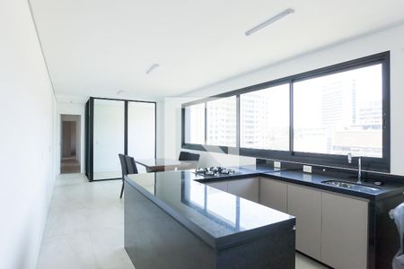 Sala de apartamento para alugar com 2 quartos, 82m² em Vila das Flores, Nova Lima