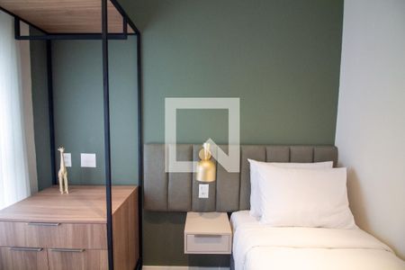 Quarto 1 de apartamento para alugar com 2 quartos, 44m² em Campo Belo, São Paulo