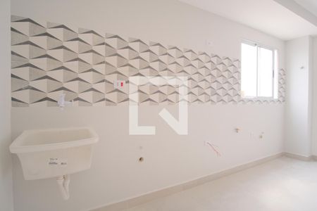 Sala/Cozinha de apartamento para alugar com 2 quartos, 48m² em Vila Esperança, São Paulo