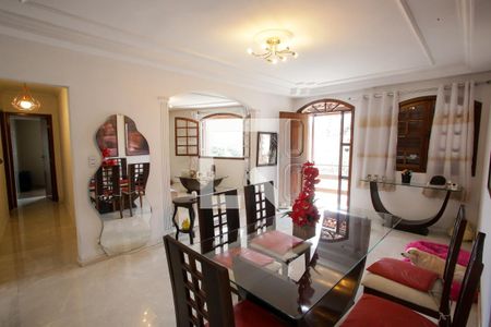 Sala de jantar de casa à venda com 5 quartos, 318m² em Taquara, Rio de Janeiro