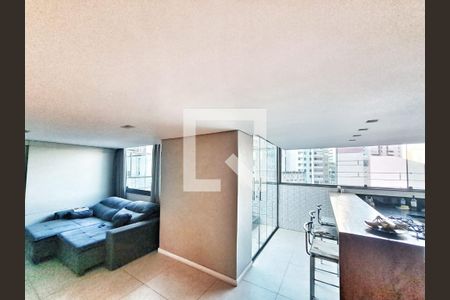 Sala/Cozinha de apartamento à venda com 3 quartos, 160m² em Luxemburgo, Belo Horizonte