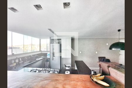 Sala/Cozinha de apartamento à venda com 3 quartos, 160m² em Luxemburgo, Belo Horizonte
