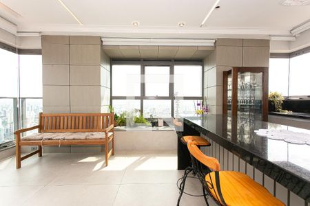 Varanda da Sala de apartamento para alugar com 4 quartos, 337m² em Tatuapé, São Paulo