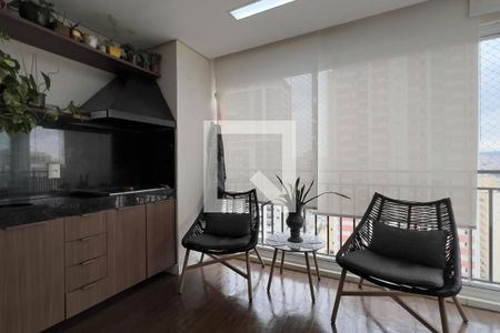 Varanda da Sala de apartamento à venda com 3 quartos, 81m² em Picanço, Guarulhos