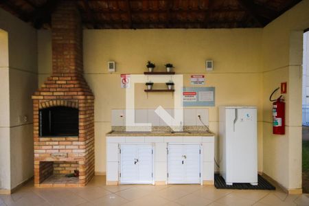 Área comum - Churrasqueira de apartamento para alugar com 2 quartos, 48m² em Cidade Ocian, Praia Grande