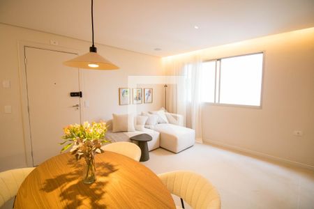 Sala de apartamento à venda com 3 quartos, 65m² em Brooklin, São Paulo