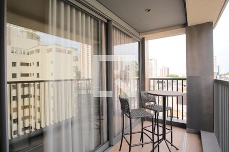 Varanda de kitnet/studio para alugar com 1 quarto, 38m² em Vila Gomes Cardim, São Paulo