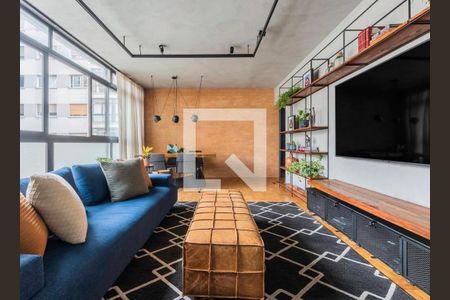 Sala de apartamento para alugar com 2 quartos, 140m² em Moema, São Paulo