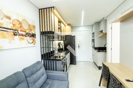 Sala/Cozinha de apartamento para alugar com 1 quarto, 27m² em Vila Olímpia, São Paulo