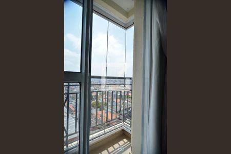 Varanda da Sala de apartamento para alugar com 2 quartos, 56m² em Vila Curuçá, Santo André