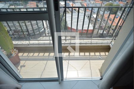Varanda da Sala de apartamento para alugar com 2 quartos, 56m² em Vila Curuçá, Santo André