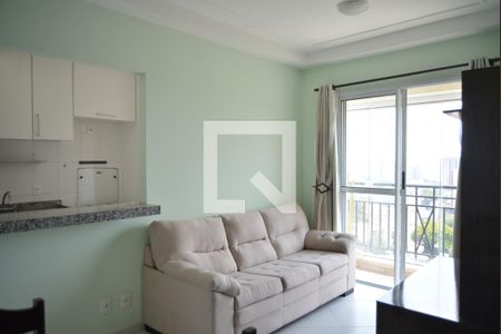 Sala de apartamento para alugar com 2 quartos, 56m² em Vila Curuçá, Santo André