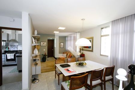 Sala de apartamento à venda com 3 quartos, 100m² em Gutierrez, Belo Horizonte