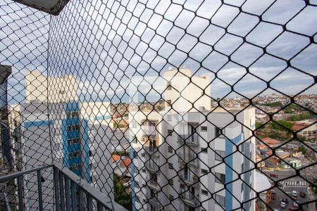 Varanda da Sala de apartamento para alugar com 2 quartos, 49m² em Vila Santa Luzia, Diadema