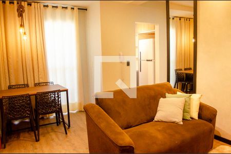 Sala de apartamento para alugar com 2 quartos, 54m² em Vila São João, Goiânia