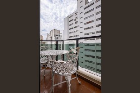Sala/Cozinha - Varanda de apartamento à venda com 1 quarto, 70m² em Paraíso, São Paulo