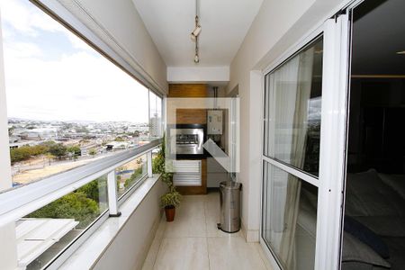 Varanda da Sala de apartamento à venda com 3 quartos, 88m² em Jk, Contagem