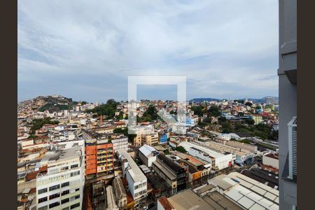 Vista da Sala de apartamento para alugar com 1 quarto, 45m² em Santo Cristo, Rio de Janeiro