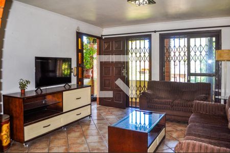 Sala de casa à venda com 4 quartos, 173m² em Cristal, Porto Alegre