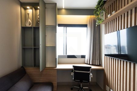 Sala de apartamento para alugar com 1 quarto, 24m² em Pompeia, São Paulo
