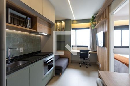 Sala de apartamento para alugar com 1 quarto, 24m² em Pompeia, São Paulo