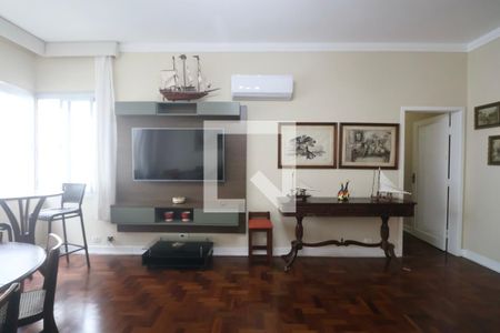 Sala de apartamento para alugar com 4 quartos, 159m² em Centro, Guarujá