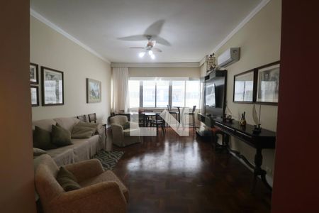 Sala de apartamento para alugar com 4 quartos, 159m² em Centro, Guarujá