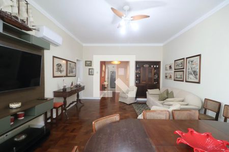 Sala de apartamento para alugar com 4 quartos, 159m² em Centro, Guarujá